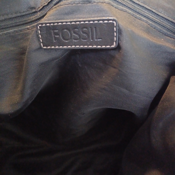 Fossil Canvas and Leather Jacquard Signature Purse - Picture 5 of 7